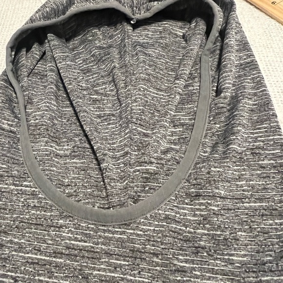 #788. Longhorn Apparel Lightweight Performance Gray Hoodie. Size 2XL - Picture 8 of 9